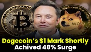 Dogecoin’s $1 Mark Shortly Achived 48% Surge Sparks Traders Eye $1 Price Target